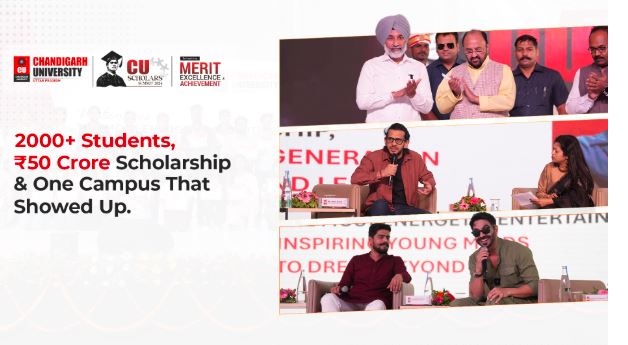 Title: 2000+ Meritorious Students from UP, Bihar, and Jharkhand Felicitated During the Two-Day CU UP Scholars’ Summit 2026