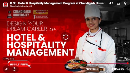 Chandigarh University (CU) B.Sc. (H&HM): A Career-Focused Degree for the Hospitality Industry