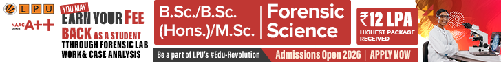 LPU Science B.sc M.sc 2026